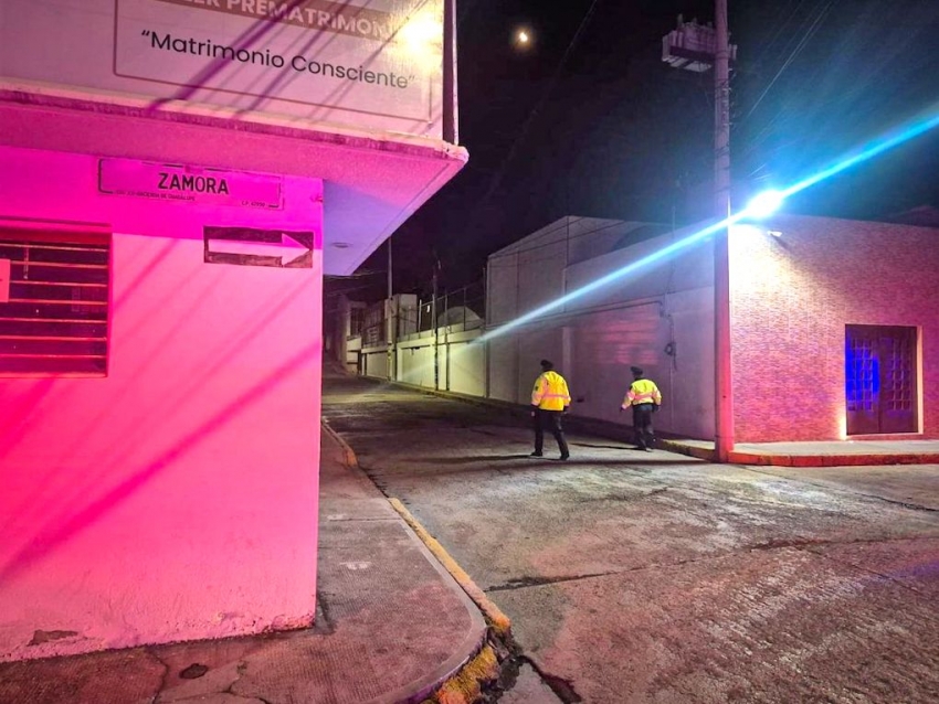 Pachuca blinda sus calles con operativos nocturnos y vigilancia permanente en colonias y zona centro