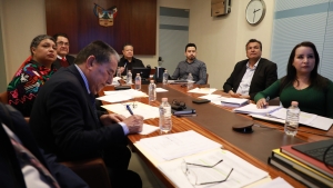 Sostiene Menchaca Salazar reuni&oacute;n de seguimiento en materia de salud