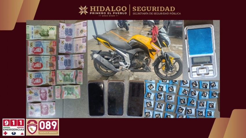 Policía Estatal detiene a conocido delincuente en Tlahuelilpan