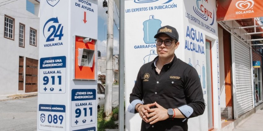 Pachuca alcanza 556 cámaras de videovigilancia; Jorge Reyes supervisa avances