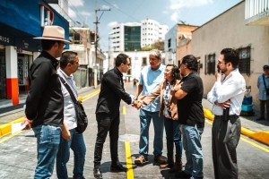 Jorge Reyes impulsa la recuperaci&oacute;n de calle Arizpe