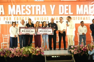 Celebran a maestras y maestros de la regi&oacute;n Tula-Tepeji con llamado a la unidad