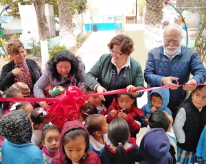JARD&Iacute;N DE NI&Ntilde;OS DE LA COMUNIDAD DE GANDHO, TECOZAUTLA, CUENTA CON NUEVOS ESPACIOS PARA EL APRENDIZAJE