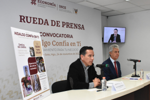 Otorgar&aacute; Sedeco cr&eacute;ditos a peque&ntilde;os empresarios a trav&eacute;s del programa Hidalgo Conf&iacute;a en Ti