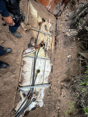 Desmantela Polic&iacute;a Estatal puntos de&nbsp;almacenamiento de hidrocarburo&nbsp;