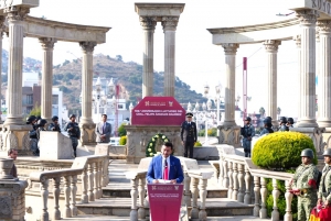 El humanismo de Felipe &Aacute;ngeles gu&iacute;a la transformaci&oacute;n de Hidalgo en su 106.&deg; aniversario luctuoso