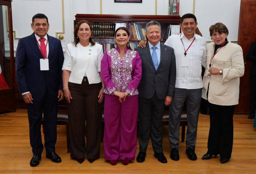 Menchaca Salazar acompaña a Clara Brugada en Segundo Informe de Actividades