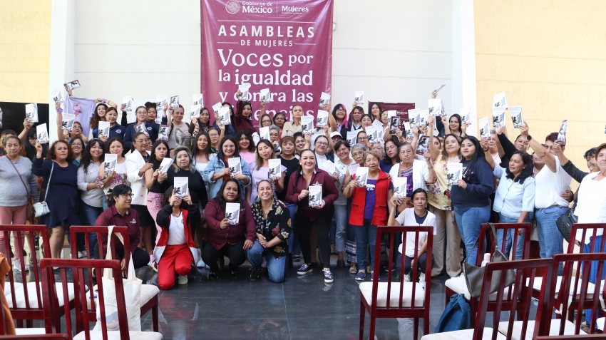    Se realizan Asambleas de Mujeres en la zona Tula-Tepeji