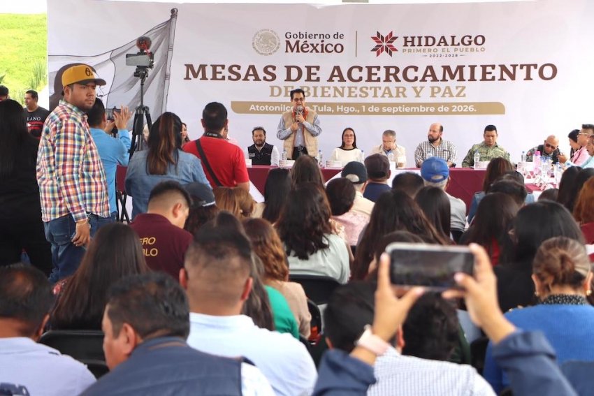 Gobierno de territorio llega a Atotonilco de Tula