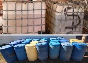 Desmantelan punto de almacenamiento y venta ilegal de hidrocarburo en Cuautepec