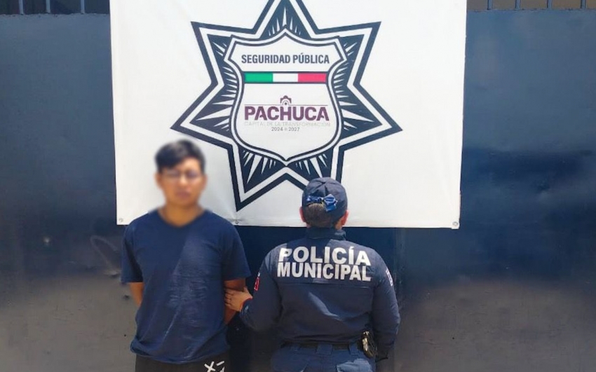 Detención de presunto distribuidor de droga