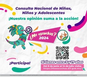 DIF de Hidalgo se suma a la Consulta Nacional &iquest;Me Escuchas? 2024