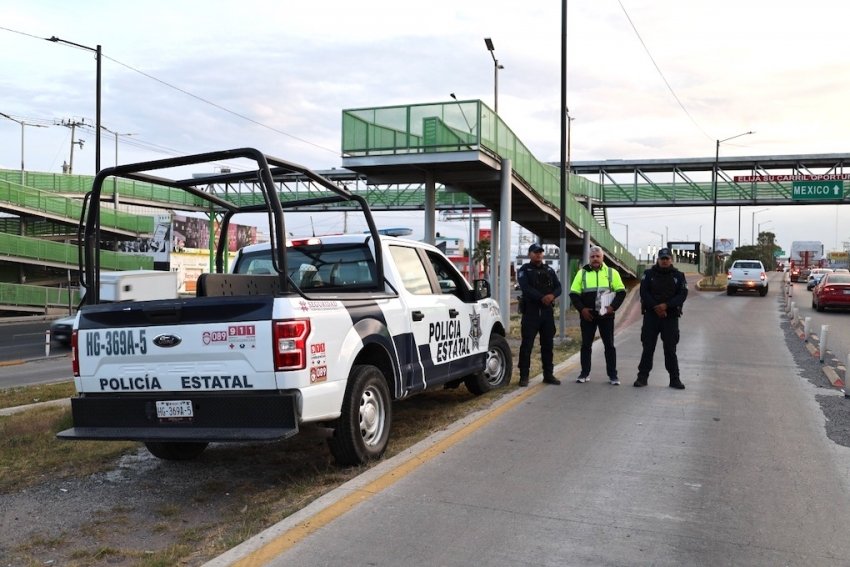 “Autoridades refuerzan seguridad vial en el carril del Transporte Metropolitano
