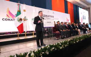 Hidalgo recibe a líderes de los Tribunales de Justicia de México