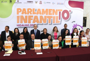 Inicia décimo Parlamento Infantil Hidalgo 2024
