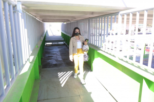 No ser&iacute;a removido dicho puente peatonal ya que para los habitantes de Venta Prieta es una alternativa.