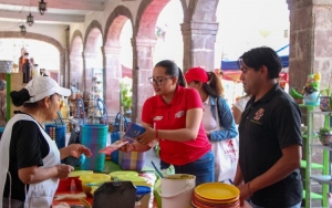 Mar&iacute;a Jos&eacute; Flores, candidata a diputada local, garantiza la reactivaci&oacute;n del turismo y el Comercio