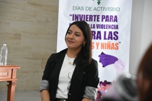 Conferencia &quot;Ser mujer y las barreras para el autocuidado&quot; continuando con los 16 días de activismo contra la violencia de género