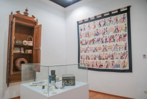Exposición permanente de Arte Popular, ubicada en el Foro Cultural Efrén Rebolledo