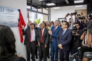 Inauguran el centro estatal de la asociación de hospitales privados en el DESCTI
