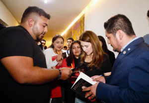 En encuentro nacional, Carolina Viggiano le informa a jóvenes, las acciones que impulsará desde el Senado