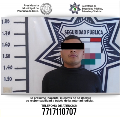 Detienen a hombre por presunto allanamiento