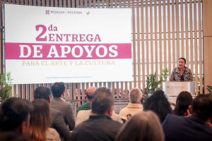 Se fortalece el arte y la cultura con más de $1.3 millones en apoyos para creadores locales en Hidalgo