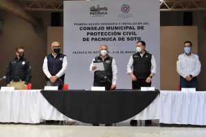 Instalan en Pachuca Consejo Municipal de Protección Civil