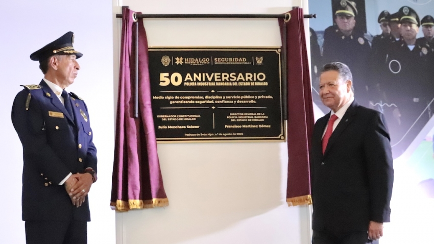 Conmemora 50 años de la Policía Industrial Bancaria   