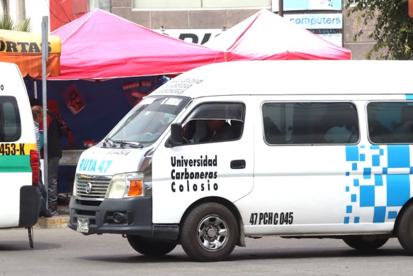 Incremento a la tarifa del transporte público
