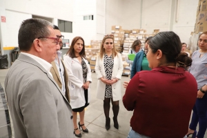 SSH, realiza visitas en conjunto con la coordinaci&oacute;n estatal de IMSS Bienestar a los tres almacenes m&eacute;dicos de la regi&oacute;n.