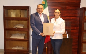CDHEH entrega Informe Anual de Actividades en el Congreso del Estado de Hidalgo