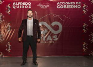 Alfredo Quiroz lidera 3 meses de la verdadera transformaci&oacute;n en Tepeapulco