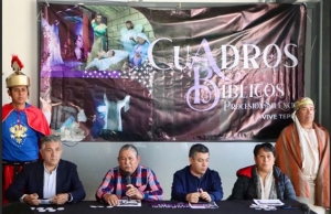 Tepeji Del R&iacute;o prepara &ldquo;cuadros b&iacute;blicos&rdquo; para procesi&oacute;n del silencio