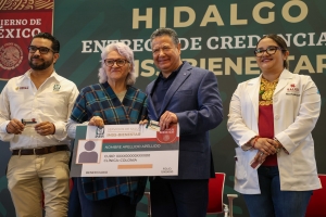 Arranc&oacute; la entrega de credenciales&nbsp;a personas afiliadas al Sistema IMSS-Bienestar