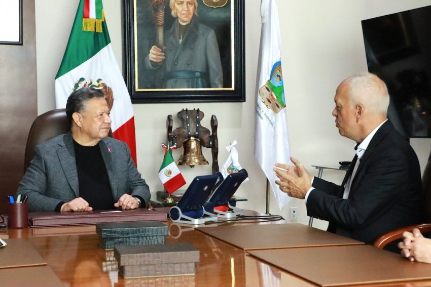 Menchaca fortalece cooperación hacendaria con la Unión Europea