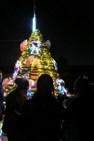 Realizan Encendido de Luces del Centro Cultural del Ferrocarril
