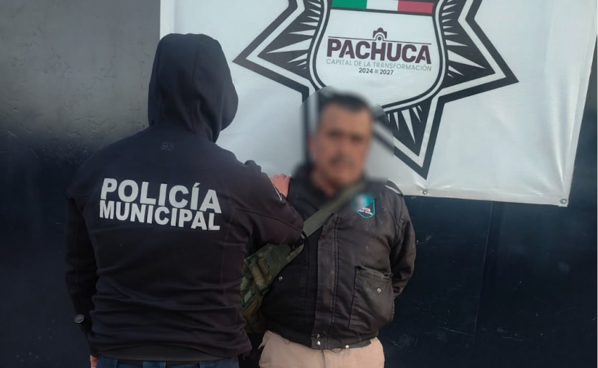 Estrategia de seguridad en Pachuca da resultados; detienen a presunto ladrón de casas 