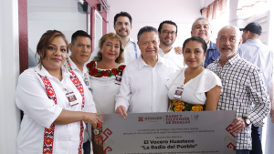 &iexcl;Compromiso cumplido! Menchaca Salazar recupera estaci&oacute;n de radio para la Huasteca