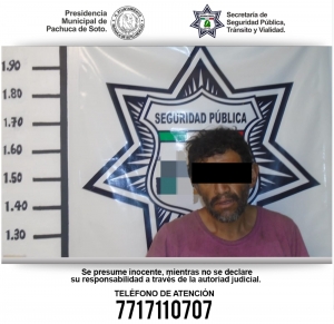 Detienen a hombre por presuntamente robar cable, piezas y da&ntilde;o a instalaciones del Tuzob&uacute;s