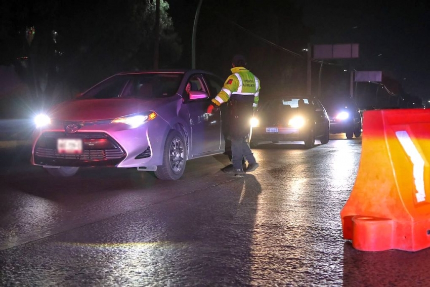 Operativos alcoholímetro refuerzan la conducción responsable en Pachuca