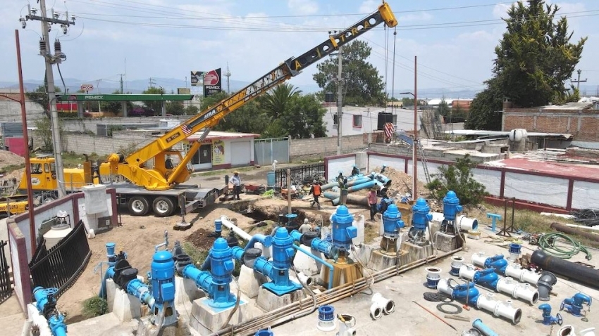 Avanzan obras estratégicas para modernizar la infraestructura hidráulica