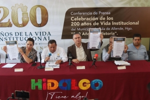 Tula de Allende conmemora 200 años de vida institucional   
