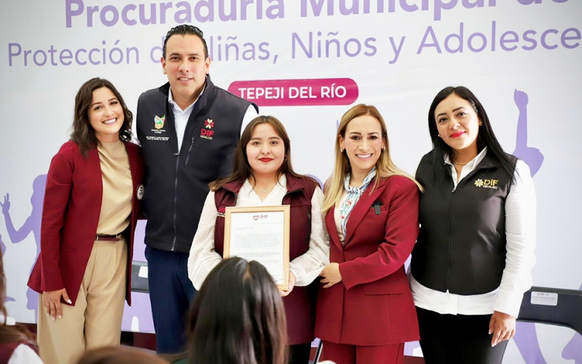 Formalizan Tula y Tepeji Procuradurías de Protección para Niñas, Niños y Adolescentes