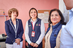 Visita Edda Vite centros de asistencia de Tulancingo