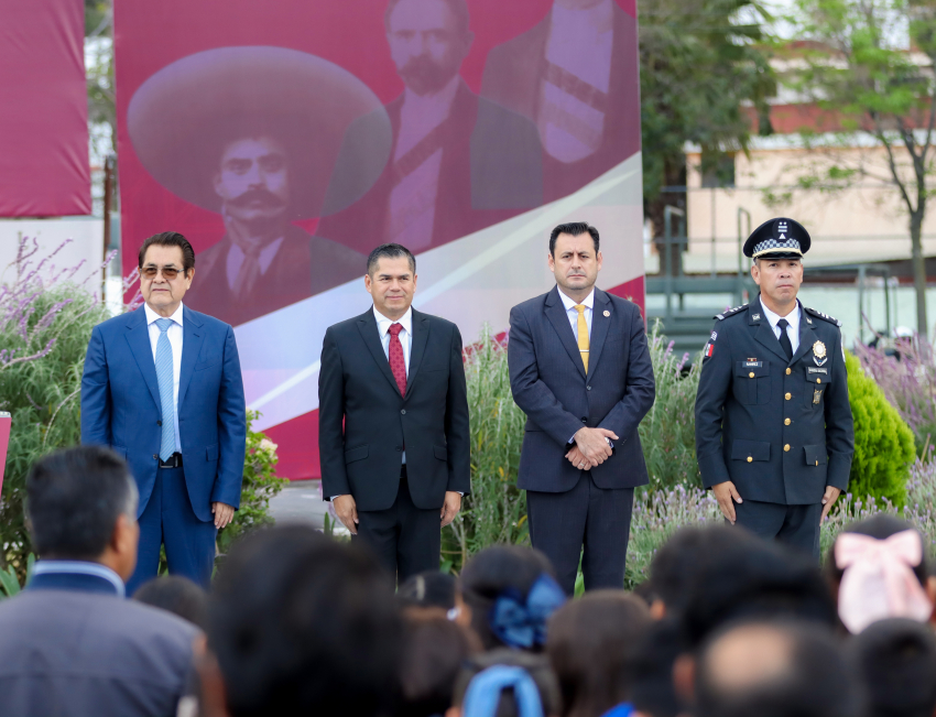 Conmemoran el 114 Aniversario de la Revolución Mexicana