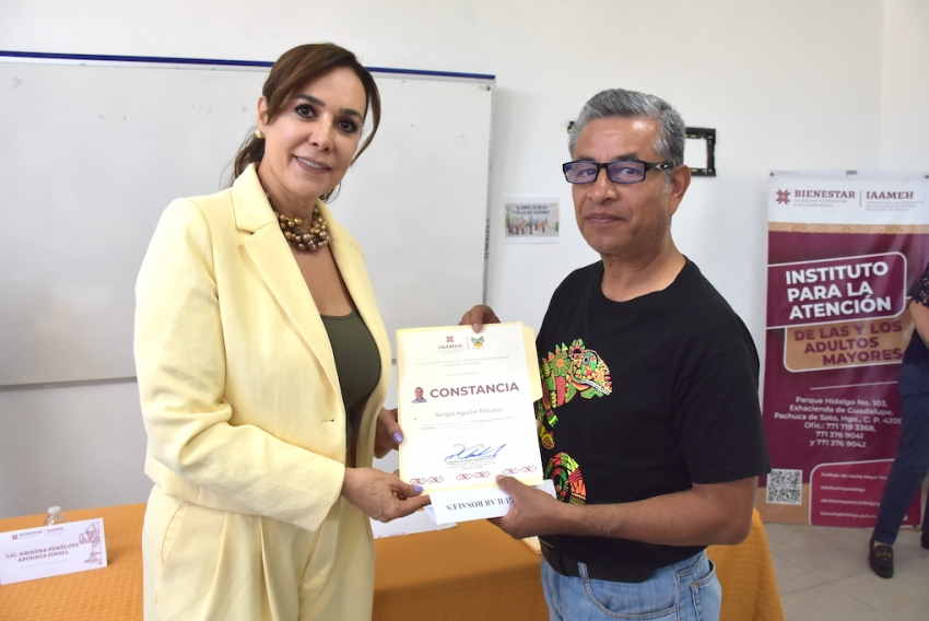 Gobierno de Hidalgo fortalece atención integral y digna para personas adultas mayores
