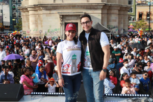 Miles de niñas y niños festejaron su día en Pachuca