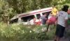 Diez personas reciben atenci&oacute;n tras accidente en Huejutla-Atlapexco