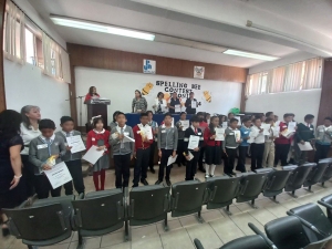 Estudiantes de primaria participaron en etapa estatal del Encuentro Nacional de Deletreo PRONI 2024 